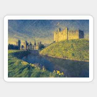 Cardiff Castle#3 Sticker